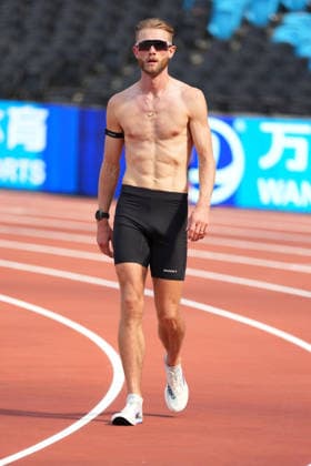 Track and Field: London Athletics Meet Josh Kerr (GBR) during training session ahead of the London Athletics Meet at London Stadium, Friday, July 17, 2026, in London, United Kingdom. London England United Kingdom EDITORIAL USE ONLY Copyright: xImagexofxSportx ImagexofxSportx iosphotos414887