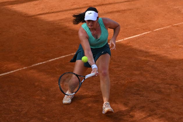 Italy: ATV Bancomat Tennis Open WTA, Tennis Damen 125 Nuria Brancaccio of Italy competes with Julia Riera of Argentina during the quarterfinals match at ATV Bancomat Tennis Open WTA 125 at Antico Tiro a Volo Club on July 17, 2026 in Rome, Italy. (Credit Roberto Bettacchi) Rome Italy Copyright: RobertoxBettacchi
