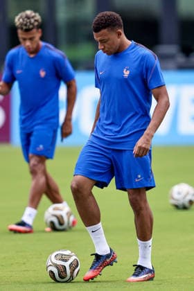 July 17, 2026, Fort Lauderdale, Florida, USA: Kylian Mbappe 10 of France attends a France soccer team training session in preparation for a FIFA World Cup, WM, Weltmeisterschaft, Fussball 26 Bronze Final match between France and England. Soccer 2026: World Cup 26 - France Training.  - ZUMAa257 20260717_zsp_a257_014 Copyright: xChrisxArjoonx