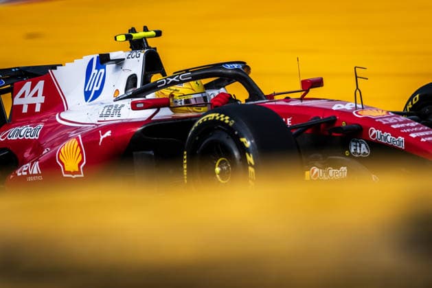 Circuit de Spa-Francorchamps, Stavelot, Belgium. 17.July.2026; Lewis Hamilton of Great Britain and Scuderia Ferrari HP during Free Practice 2 Formula One Belgian Grand Prix  aflo_338367231 JayxHiranox
