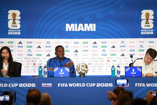 Football, 2026 FIFA World Cup, France national team, press conference
