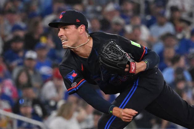 July 17, 2026, Toronto, On, Canada: Toronto Blue Jays relief pitcher CJ Van Eyke (58) throws to a Chicago White Sox batter in his MLB, Baseball Herren, USA debut during eighth inning MLB baseball action in Toronto, Friday, July 17, 2026. Canada News - July 17, 2026  - ZUMAc35_ 20260717_zaf_c35_139 Copyright: xJonxBlackerx