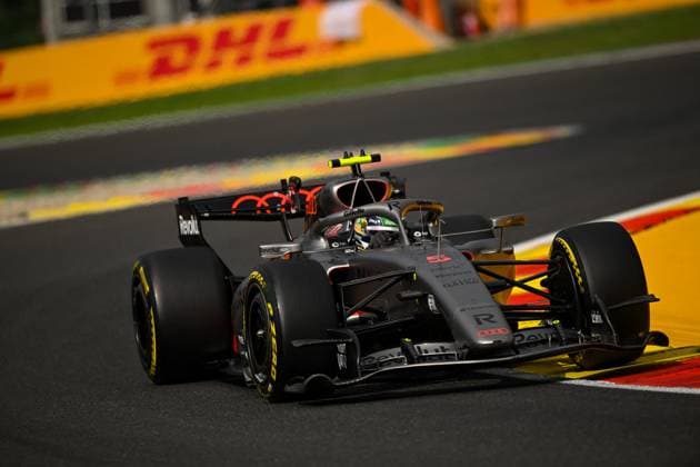 MOTORSPORTS - Formula 1 - 2026 Formula 1 Belgian Grand Prix - Round 12 of 24 - Circuit de Spa-Francorchamps, Stavelot, Belgium Photo by IPA ABACAPRESS.COM86772458 - (5) Gabriel Bortoleto (BRA) - Audi Revolut F1 Team - Audi AR01 - Audi during Free Practice 2 of the 2026 Formula 1 Belgian Grand Prix at the Circuit de Spa-Francorchamps in Stavelot, Belgium. Round 12 of 24 of the 2026 FIA Formula One World Championship, WM, Weltmeisterschaft held July 17–19, 2026. The legendary Circuit de Spa-Francorchamps in the Ardennes Forest features the famous Eau Rouge-Raidillon complex. during the 2026 Formula 1 Belgian Grand Prix—Round 12 of 24—at the Circuit de Spa-Francorchamps in Stavelot, Belgium, as part of the Formula 1 Championship on July 17, 2026  Copyright: xIPAxSport ABACAx