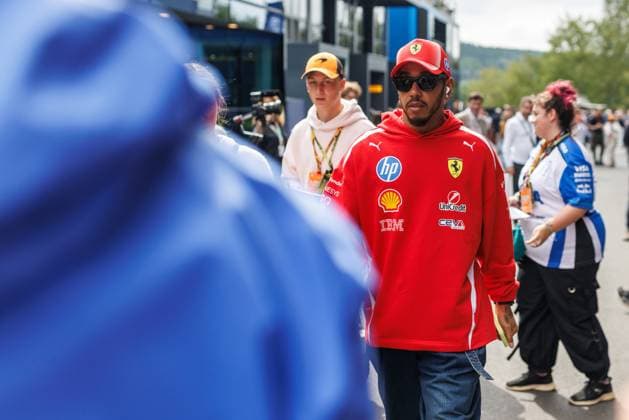 Lewis Hamilton (Scuderia Ferrari HP, 44), Grosser Preis von Belgien, Motorsport, Formel 1, Saison 2026, 18.07.2026 Grosser Preis von Belgien, Motorsport, Formel 1, Saison 2026, 18.07.2026 Spa Franchorchamps *** Lewis Hamilton, Scuderia Ferrari Official Website, 44, Belgian Grand Prix, Motorsports, Formula 1, 2026 Season, July 18, 2026 Belgian Grand Prix, Motorsports, Formula 1, 2026 Season, July 18, 2026 Spa-Francorchamps Copyright: xEibner-Pressefoto AlexanderxNeisx EP_ANS