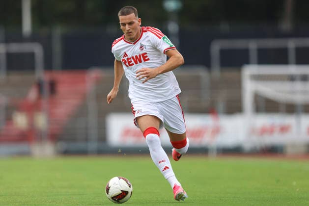 Said El Mala (1. FC Köln) in Aktion, am Ball, Einzelaktion waehrend des Testspiels zwischen 1.FC Köln und FC Rheinsüd Köln, Suedstadion am 18. July 2026 in Köln, Deutschland. (Foto von Oliver Kaelke DeFodi Images) +++ Said El Mala (1. FC Köln) controls the ball during the friendly match between 1.FC Köln and FC Rheindsüd Köln at Suedstadion on July 18, 2026 in Cologne, Germany. (Photo by Oliver Kaelke DeFodi Images) (Photo by Oliver Kaelke DeFodi Images) - *** Said El Mala of 1 FC Köln in action, on the ball, making a solo run during the friendly match between 1 FC Köln and FC Rheinsüd Köln, Suedstadion on July 18, 2026, in Cologne, Germany. Photo by Oliver Kaelke, DeFodi Images. Said El Mala of 1 FC Köln controls the ball during the friendly match between 1 FC Köln and FC Rheinsüd Köln at Suedstadion on July 18, 2026 in Cologne, Germany Photo by Oliver Kaelke DeFodi Images Photo by Oliver Kaelke DeFodi Images