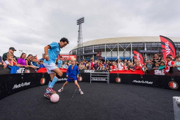 ROTTERDAM, 18-07-2026, Stadium Feijenoord de Kuip , Feyenoord Festival fan day , Season 2026 2027 , Picture shows panna field Feyenoord festival 2026  x205086061x Copyright: