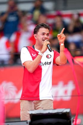 Feyenoord Festival 2026 Rotterdam - Flemming after the Feyenoord Festival 2026 at De Kuip on 18 July 2026 in Rotterdam, The Netherlands. (Hero Images Danny de Groot) Copyright: xDannyxdexGrootx