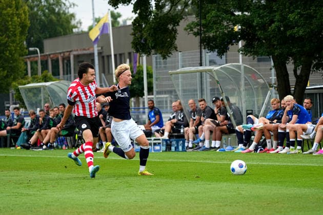 Friendly: Sparta Rotterdam v SV Meppen Delden - Nokkvi Thorisson of Sparta Rotterdam during a friendly in preparation of the 2026 2027 season. The match is set between Sparta Rotterdam and SV Meppen at Aparthotel Delden on 18 July 2026 in Delden, The Netherlands. (Hero Images Carlo Bruil) Copyright: xCarloxBruilx