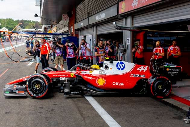 SPA - Formula 1 driver Lewis Hamilton of Scuderia Ferrari HP during the Formula 1 Belgium at Spa Francorchamps on July 18, 2026 in Spa, Belgium. (Photo by DeFodi Images) - *** SPA Formula 1 driver Lewis Hamilton of Scuderia Ferrari HP during the Formula 1 Belgian Grand Prix at Spa-Francorchamps on July 18, 2026, in Spa, Belgium. Photo by DeFodi Images