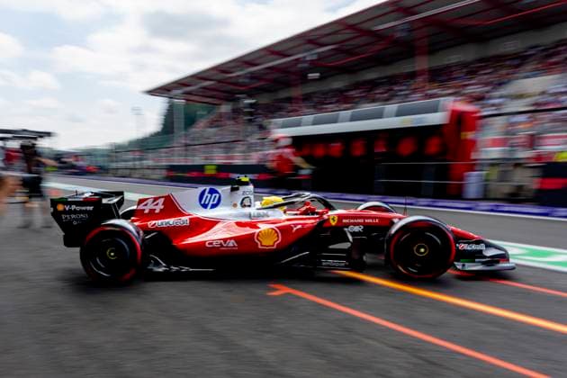 SPA - Formula 1 driver Lewis Hamilton of Scuderia Ferrari HP during the Formula 1 Belgium at Spa Francorchamps on July 18, 2026 in Spa, Belgium. (Photo by DeFodi Images) - *** SPA Formula 1 driver Lewis Hamilton of Scuderia Ferrari HP during the Formula 1 Belgian Grand Prix at Spa-Francorchamps on July 18, 2026, in Spa, Belgium. Photo by DeFodi Images