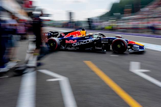 SPA - Formula 1 driver Max Verstappen of Oracle Red Bull Racing during the Formula 1 Belgium at Spa Francorchamps on July 18, 2026 in Spa, Belgium. (Photo by DeFodi Images) - *** SPA Formula 1 driver Max Verstappen of Oracle Red Bull Racing during the Formula 1 Belgian Grand Prix at Spa-Francorchamps on July 18, 2026, in Spa, Belgium. Photo by DeFodi Images