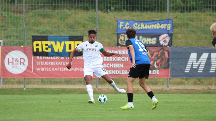 Football, friendly match, SV Sandhausen v 1. FC Saarbrücken