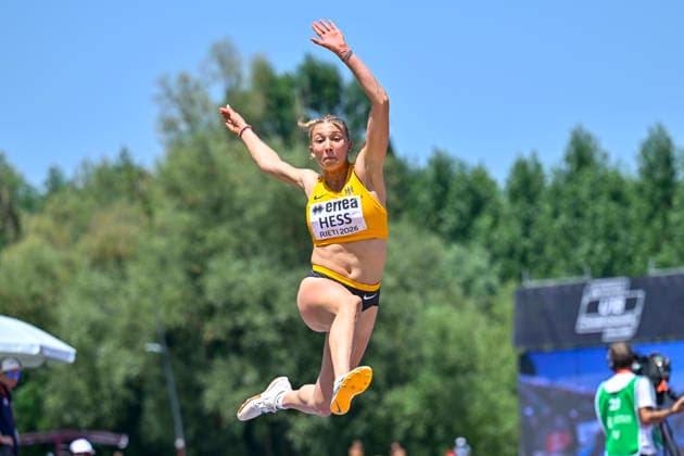Teresie HESS (Germany, SG Schorndorf 1846, Weitsprung) ITA, European Atheltics U18 Championships, Athletics, 18.07.2026, ITA, European Atheltics U18 Championships, Athletics, 18.07.2026, *** Teresie HESS, Germany, SG Schorndorf 1846, Long Jump, ITA, European Athletics U18 Championships, Athletics, July 18, 2026, ITA, European Athletics U18 Championships, Athletics, July 18, 2026, Copyright: xEibnerxPressefoto JanxPapenfussx EP_JPS