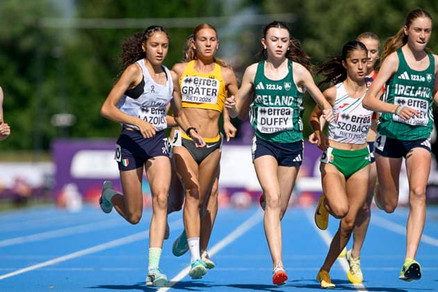Franziska GRAETER (Germany, TSG Schwaebisch Hall, 2.000m Hindernis) ITA, European Atheltics U18 Championships, Athletics, 18.07.2026, ITA, European Atheltics U18 Championships, Athletics, 18.07.2026, *** Franziska GRAETER, Germany, TSG Schwäbisch Hall, 2,000m Steepchase, ITA, European Athletics U18 Championships, Athletics, July 18, 2026, ITA, European Athletics U18 Championships, Athletics, July 18, 2026, Copyright: xEibnerxPressefoto JanxPapenfussx EP_JPS