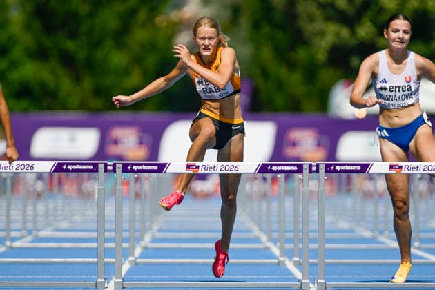 Thalia RABE (Germany, TV Gladbeck 1912, 110m Huerden) ITA, European Atheltics U18 Championships, Athletics, 18.07.2026, ITA, European Atheltics U18 Championships, Athletics, 18.07.2026, *** Thalia RABE, Germany, TV Gladbeck 1912, 110m Hurdles, ITA, European Athletics U18 Championships, Athletics, July 18, 2026, ITA, European Athletics U18 Championships, Athletics, July 18, 2026, Copyright: xx
