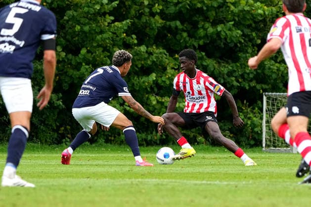 Friendly: Sparta Rotterdam v SV Meppen Delden - Ayoni Santos of Sparta Rotterdam during a friendly in preparation of the 2026 2027 season. The match is set between Sparta Rotterdam and SV Meppen at Aparthotel Delden on 18 July 2026 in Delden, The Netherlands. (Hero Images Carlo Bruil) Copyright: xCarloxBruilx