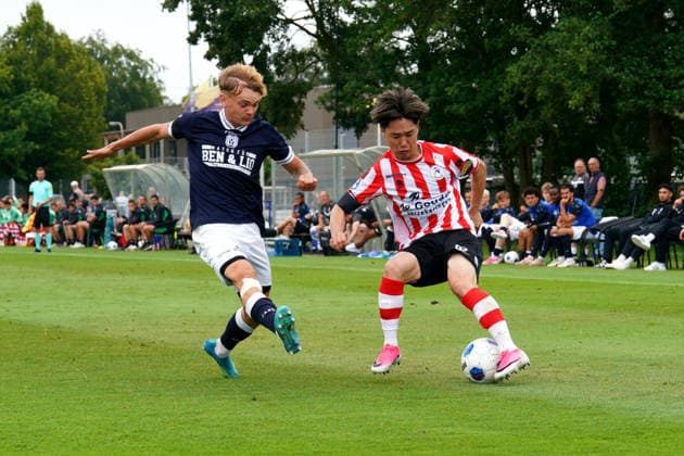 Friendly: Sparta Rotterdam v SV Meppen Delden - Shunsuke Mito of Sparta Rotterdam during a friendly in preparation of the 2026 2027 season. The match is set between Sparta Rotterdam and SV Meppen at Aparthotel Delden on 18 July 2026 in Delden, The Netherlands. (Hero Images Carlo Bruil) Copyright: xCarloxBruilx