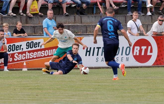 CFC vs Greuther Fürth U23 18.07.2026 Chemnitz, Stadion an der Irkutsker Straße, Fussball, Regionalliga Nordost, , Testspiel , CFC, CFC vs Greuther Fürth U23 rechts Andreas Geipl Chemnitz Sachsen BRD *** CFC vs. Greuther Fürth U23, July 18, 2026, Chemnitz, Stadion an der Irkutsker Straße, Sports, Soccer, Northeast Regional League, , Friendly Match, CFC, CFC vs. Greuther Fürth U23, right: Andreas Geipl, Chemnitz, Saxony, Germany
