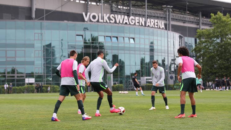 VfL vs Verl, Testspiel Wolfsburg, 18.07.2026, Fußball, Herren, Saison 2026 2027, 2. BL, VfL Wolfsburg vs SC Verl, Testspiel Niedersachsen Deutschland *** VfL vs. Verl, Friendly Match in Wolfsburg, July 18, 2026, Soccer, Men s, 2026–2027 Season, 2. Bundesliga, VfL Wolfsburg vs. SC Verl, Friendly Match in Lower Saxony, Germany