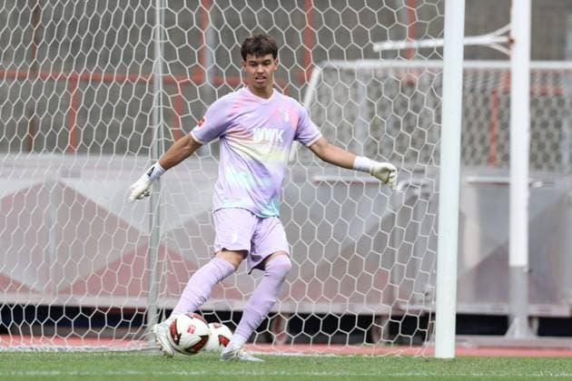 Torwartaktion von Tom Wisbereit 48 (FC Augsburg), FC Augsburg vs. BFV-Schwaben-Auswahl, Fussball, 1. Bundesliga, Testspiel, Saison 2026 27, 18.07.2026 Augsburg Bayern Deutschland *** Goalkeeper save by Tom Wisbereit 48, FC Augsburg vs. BFV Schwaben Select, Soccer, Bundesliga 1, Friendly, 2026–27 Season, July 18, 2026, Augsburg, Bavaria, Germany Copyright: xkolbert-press ChristianxKolbertx