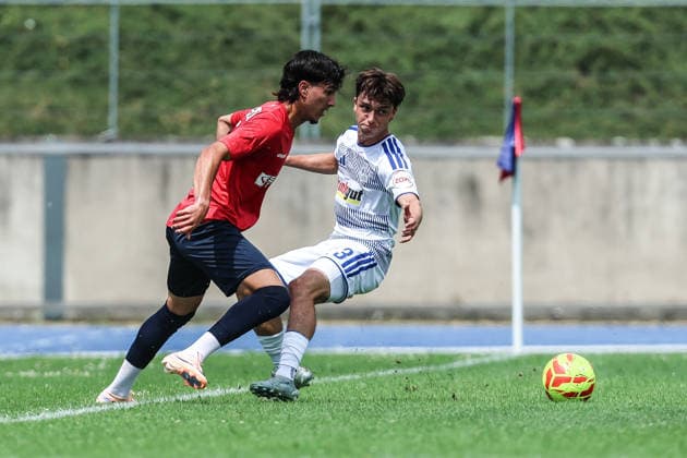 Fussball, 3.Liga Saison 2026 2027 Testspiel Bonner SC - MSV Duisburg 18.07.2026, Sportpark Nord Simon Symalla (MSV Duisburg, 23) Bonn Sportpark Nord Nordrhein-Westfalen Deutschland *** Sports, Soccer, 3rd Division, 2026–2027 Season, Friendly Match: Bonner SC vs. MSV Duisburg, July 18, 2026, Sportpark Nord, Simon Symalla (MSV Duisburg), 23, Bonn, Sportpark Nord, North Rhine-Westphalia, Germany