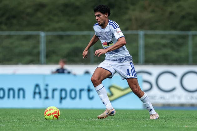 Fussball, 3.Liga Saison 2026 2027 Testspiel Bonner SC - MSV Duisburg 18.07.2026, Sportpark Nord Celal Aydogan (MSV Duisburg, 41) Bonn Sportpark Nord Nordrhein-Westfalen Deutschland *** Sports, Soccer, 3rd Division, 2026–2027 Season, Friendly Match: Bonner SC vs. MSV Duisburg, July 18, 2026, Sportpark Nord, Celal Aydogan, MSV Duisburg, 41, Bonn, Sportpark Nord, North Rhine-Westphalia, Germany