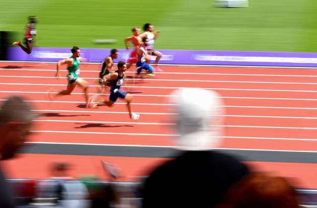 Athletes compete in the 100m Para Mens. The London Athletics Meet, Wanda Diamond League, London Stadium, London, UK - 18 Jul 2026London London Stadium United Kingdom  Copyright: xJamesxMarsh Shutterstockx 16996766f
