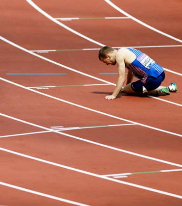 Ben Sandilands of Great Britain after winning the 1500mm Para Men - Ambulant. The London Athletics Meet, Wanda Diamond League, London Stadium, London, UK - 18 Jul 2026London London Stadium United Kingdom  Copyright: xJamesxMarsh Shutterstockx 16996766i