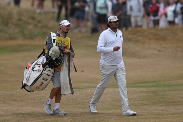 RECORD DATE NOT STATED 18th July 2026; Royal Birkdale Golf Club, Southport, Merseyside, England; The Open Championship Round Three; Eugenio Chagarra (ESP) at the second fairway DavidxBlunsden