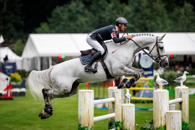 RIESENBECK - Longines Global Champions Tour of Riesenbeck 2026, RIESENBECK - Longines Global Champions Tour of Riesenbeck 2026 KUKUK Christian (GER), Checker 47 KINGSLAND TROPHY GCL - First Team Competition CSI5* - Int. jumping competition against the clock (1.60 m) Riesenbeck, Riesenbeck International 18. July 2026 - *** RIESENBECK Longines Global Champions Tour of Riesenbeck 2026, RIESENBECK Longines Global Champions Tour of Riesenbeck 2026 KUKUK Christian GER, Checker 47 KINGSLAND TROPHY GCL First Team Competition CSI5* International Jumping Competition Against the Clock 160 m Riesenbeck, Riesenbeck International, July 18, 2026