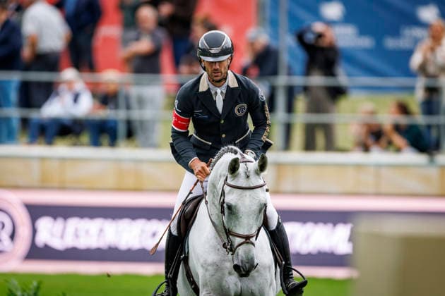 RIESENBECK - Longines Global Champions Tour of Riesenbeck 2026, RIESENBECK - Longines Global Champions Tour of Riesenbeck 2026 KUKUK Christian (GER), Checker 47 KINGSLAND TROPHY GCL - First Team Competition CSI5* - Int. jumping competition against the clock (1.60 m) Riesenbeck, Riesenbeck International 18. July 2026 - *** RIESENBECK Longines Global Champions Tour of Riesenbeck 2026, RIESENBECK Longines Global Champions Tour of Riesenbeck 2026 KUKUK Christian GER, Checker 47 KINGSLAND TROPHY GCL First Team Competition CSI5* International Jumping Competition Against the Clock 160 m Riesenbeck, Riesenbeck International, July 18, 2026