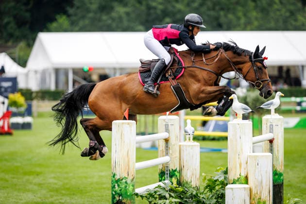 RIESENBECK - Longines Global Champions Tour of Riesenbeck 2026, RIESENBECK - Longines Global Champions Tour of Riesenbeck 2026 ECKERMANN Katrin (GER), Iron Dames Dialou Blue PS KINGSLAND TROPHY GCL - First Team Competition CSI5* - Int. jumping competition against the clock (1.60 m) Riesenbeck, Riesenbeck International 18. July 2026 - *** RIESENBECK Longines Global Champions Tour of Riesenbeck 2026, RIESENBECK Longines Global Champions Tour of Riesenbeck 2026 ECKERMANN Katrin GER, Iron Dames Dialou Blue PS KINGSLAND TROPHY GCL First Team Competition CSI5* International Jumping Competition Against the Clock 160 m Riesenbeck, Riesenbeck International July 18, 2026