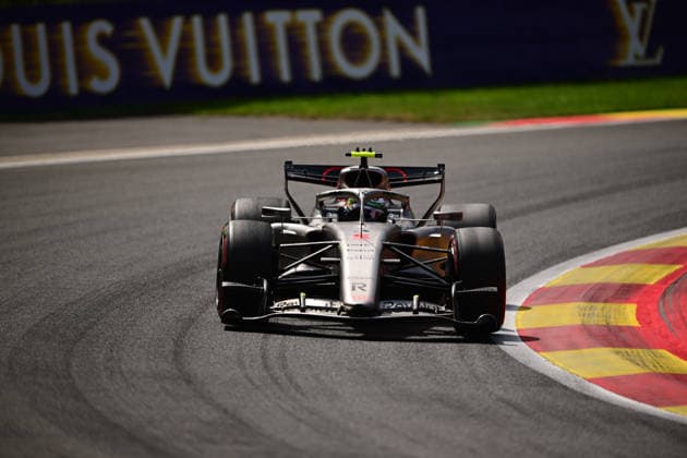 F1 Grand Prix of Belgium - Qualifying Gabriel Bortoleto of the Audi Revolut F1 Team drives during qualifying for the Belgian Grand Prix at the Spa-Francorchamps Circuit in Stavelot, Belgium. Stavelot Wallonia Belgium  Copyright: xAndreaxDiodatox originalFilename:diodato-belgiang260718_npTsH.jpg