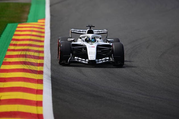 F1 Grand Prix of Belgium - Qualifying Sergio Perez of the Cadillac F1 Team drives during qualifying for the Belgian Grand Prix at the Spa-Francorchamps Circuit in Stavelot, Belgium. Stavelot Wallonia Belgium  Copyright: xAndreaxDiodatox originalFilename:diodato-belgiang260718_npDXW.jpg