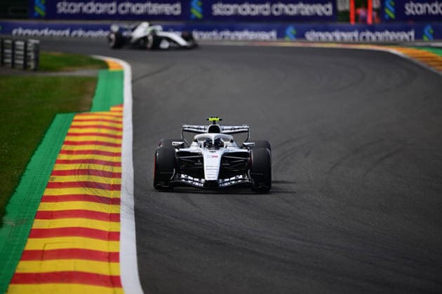 F1 Grand Prix of Belgium - Qualifying Valtteri Bottas of the Cadillac F1 Team drives during qualifying for the Belgian Grand Prix at the Spa-Francorchamps Circuit in Stavelot, Belgium. Stavelot Wallonia Belgium  Copyright: xAndreaxDiodatox originalFilename:diodato-belgiang260718_npLKh.jpg