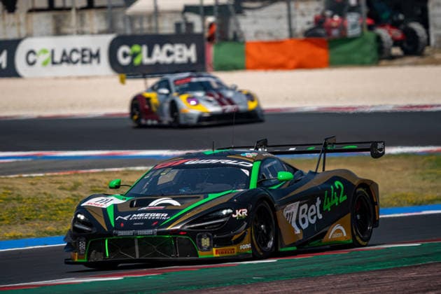 MOTORSPORTS - GT World Challenge - Misano - Round 5 Photo by IPA ABACAPRESS.COM86779785 - James KELL and Arthur ROUGIER driving the ( 111) McLaren 720S GT3 EVO for CSA Racing during Round 5 of the GT World Challenge at Misano, Italy, on July 18, 2026 Misano Italy  Copyright: xIPAxSport ABACAx