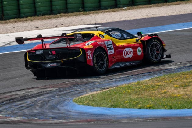 MOTORSPORTS - GT World Challenge - Misano - Round 5 Photo by IPA ABACAPRESS.COM86779776 - Jeff MACHIELS and Gilles STADSBADER driving the ( 52) Ferrari 296 GT3 EVO for Team AF Corse during Round 5 of the GT World Challenge at Misano, Italy, on July 18, 2026 Misano Italy  Copyright: xIPAxSport ABACAx