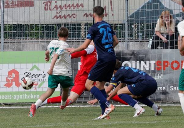 CFC vs Greuther Fürth U23 18.07.2026 Chemnitz, Stadion an der Irkutsker Straße, Fussball, Regionalliga Nordost, , Testspiel , CFC, CFC vs Greuther Fürth U23 Tor für Greuther Fürth Chemnitz Sachsen BRD *** CFC vs. Greuther Fürth U23, July 18, 2026, Chemnitz, Stadion an der Irkutsker Straße, Sports, Soccer, Northeast Regional League, , Friendly Match, CFC, CFC vs. Greuther Fürth U23, Goal for Greuther Fürth, Chemnitz, Saxony, Germany