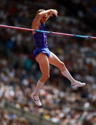 Sam Kendricks of USA on his way to winning the Pole Vault Men. The London Athletics Meet, Wanda Diamond League, London Stadium, London, UK - 18 Jul 2026London London Stadium United Kingdom  Copyright: xJamesxMarsh Shutterstockx 16996766bj