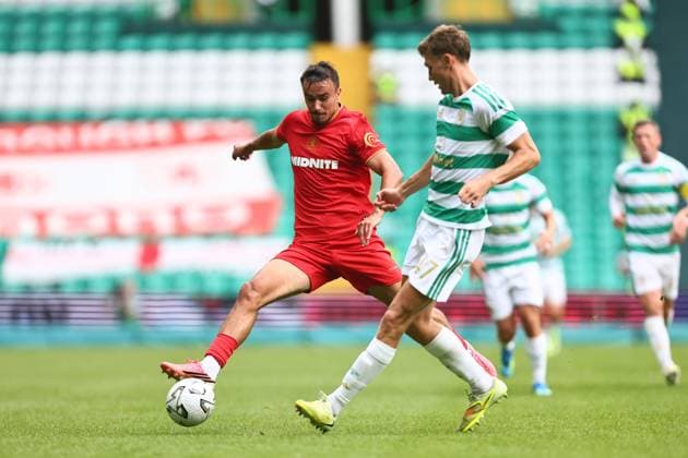 Football, friendly match, Celtic Glasgow v Middlesbrough