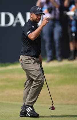 154th Open Golf Championships - Round 3 Xander Schauffele of the USA reacts after his round at the British Open Golf Championships at Royal Birkdale in Southport, Britain, 18 July 2026. SOUTHPORT UNITED KINGDOM  Copyright: xADAMxVAUGHANx