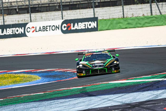 GT World Challenge Misano 2026 - Qualify James KELL and Arthur ROUGIER drive the ( 111) McLaren 720S GT3 EVO of team CSA Racing during Qualify 1 of the 5th round of the GT World Challenge Europe by AWS at Misano World Circuit - Marco Simoncelli in Misano, Italy, on July 18, 2026. Misano Italy Italy  Copyright: xFabioxPellicciax originalFilename:pelliccia-gtworldc260718_npRlC.jpg