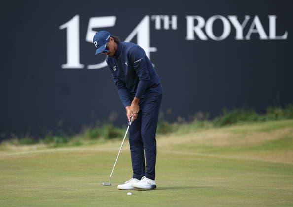 154th Open Golf Championships - Round 3 Rickie Fowler of the USA putts on the 18th green during the British Open Golf Championships at Royal Birkdale in Southport, Britain, 18 July 2026. SOUTHPORT UNITED KINGDOM  Copyright: xADAMxVAUGHANx