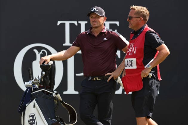 RECORD DATE NOT STATED 18th July 2026; Royal Birkdale Golf Club, Southport, Merseyside, England; The Open Championship Round Three; Matt Wallace (ENG) prepares to play from the first tee DavidxBlunsden