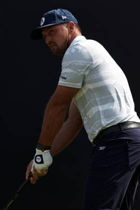RECORD DATE NOT STATED 18th July 2026; Royal Birkdale Golf Club, Southport, Merseyside, England; The Open Championship Round Three;Bryson Dechambeau (USA) plays from the first tee DavidxBlunsden