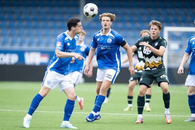 Football, friendly match, FC Eindhoven v FC Den Bosch