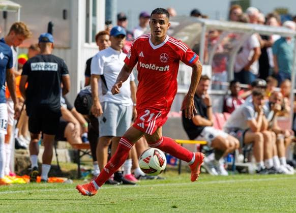 18.07.2026 - Fussball - Saison 2026 2027 - Testspiel Freundschaftsspiel Vorbereitungsspiel: 1. FC Nürnberg Nuernberg FCN ( Club ) - SV Waldhof Mannheim 07 - Sportfoto Zink DaMa - xdaxmax - Ioannis Masouras (21, 1. FC Nürnberg FCN ) *** July 18, 2026 Soccer Season 2026–2027 Exhibition Match Friendly Match Preseason Match 1 FC Nürnberg Nuremberg FCN Club SV Waldhof Mannheim 07 Sports Photo Zink DaMa xdaxmax Ioannis Masouras 21, 1 FC Nuremberg FCN