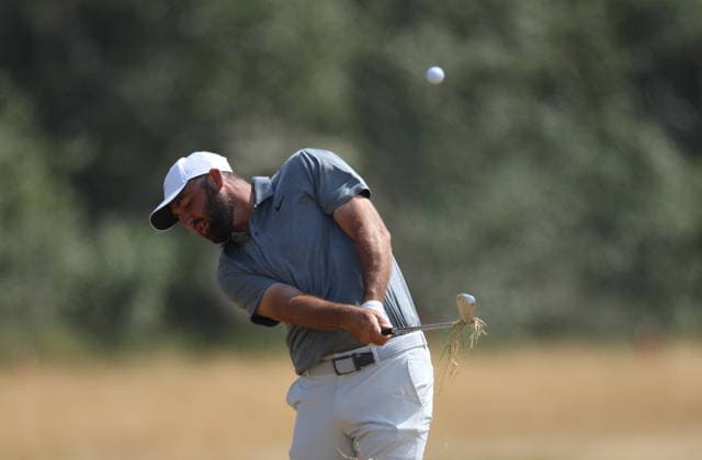 154th Open Golf Championships - Round 3 Scottie Scheffler of the USA in action on the 1st hole during the British Open Golf Championships at Royal Birkdale in Southport, Britain, 18 July 2026. SOUTHPORT UNITED KINGDOM  Copyright: xADAMxVAUGHANx