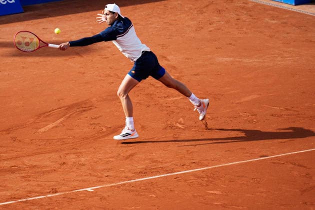 BASTAD, SWEDEN 20260718 Chilean Alejandro Tabilo during the men s semifinal in the singles tournament in the tennis match between Russia s Andrey Rublev and Chile s Alejandro Tabilo Nordea Open in Bastad. BASTAD SWEDEN x9200x *** BASTAD, SWEDEN, July 18, 2026: Chilean Alejandro Tabilo during the men s singles semifinal at the Nordea Open in Bastad, Sweden. BASTAD, SWEDEN x9200x  Copyright: xBjörnxLarssonxRosvall TTx TENNIS NORDEA OPEN IN BASTAD