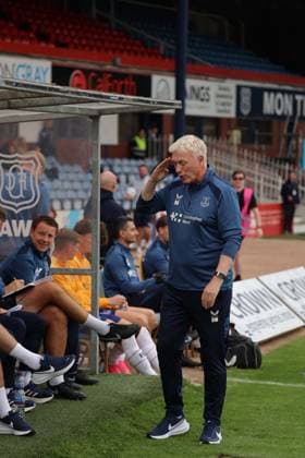 David Moyes, Everton Manager Dundee v Everton, Pre Season Friendly, Football, Dens Park, Dundee, Scotland, UK - 18 Jul 2026Dundee Dens Park United Kingdom  Copyright: xRossxJohnston Shutterstockx 16995443ap